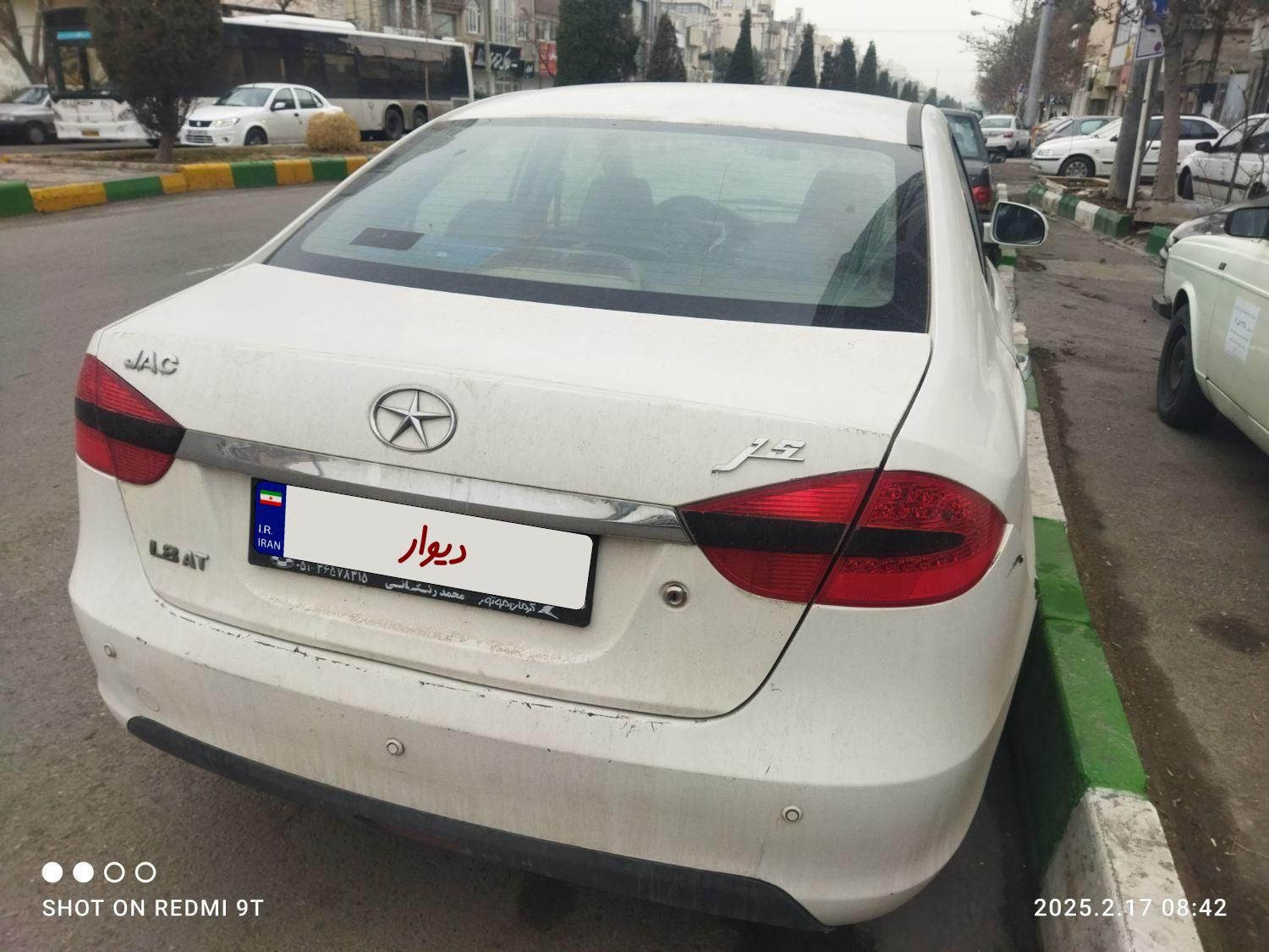 جک J5 اتوماتیک 1800cc، مدل ۱۳۹۵|خودرو سواری و وانت|مشهد, شهید فرامرز عباسی|دیوار