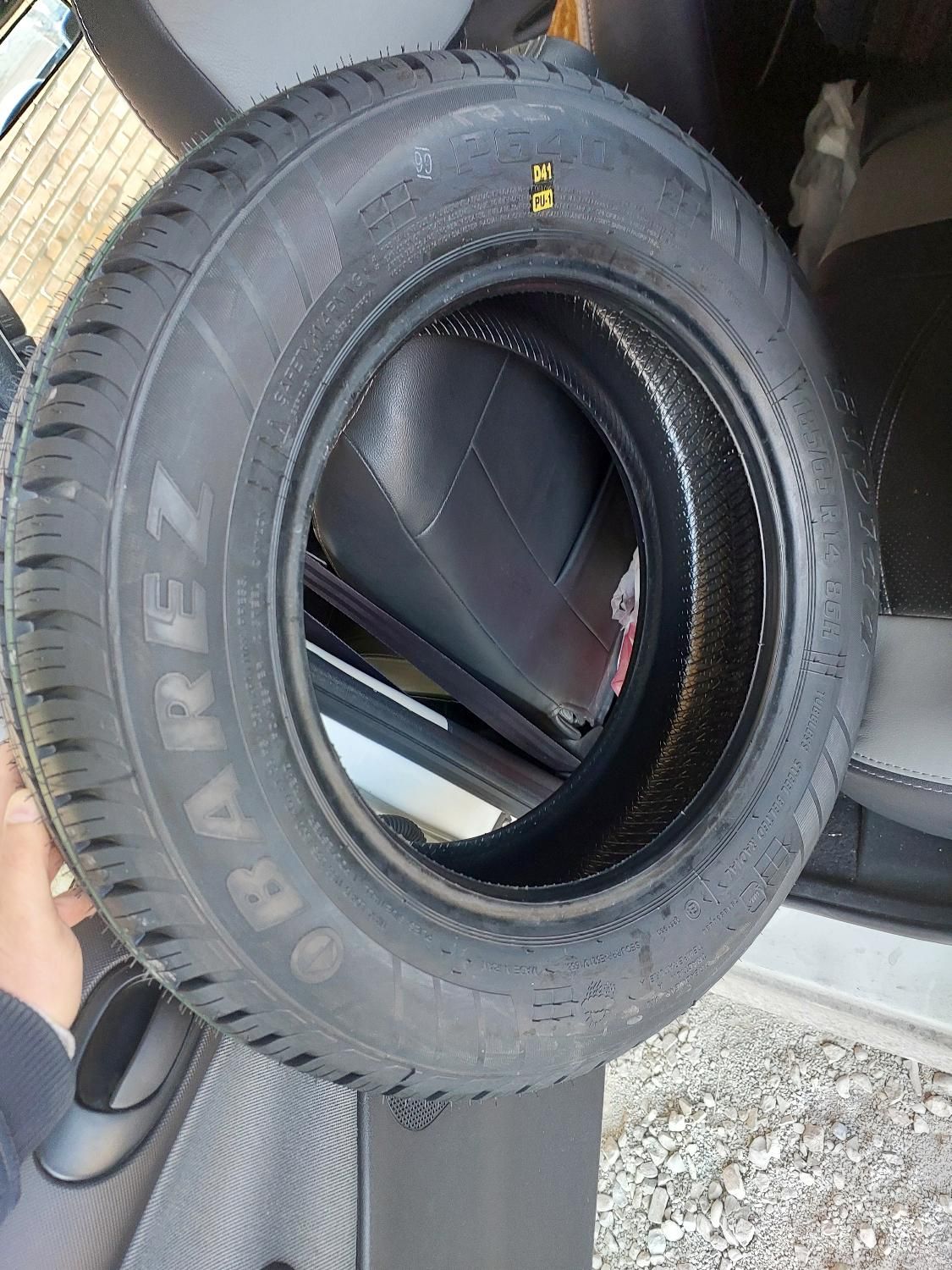 ۴ حلقه لاستیک بارز نو 185/65R14 P640|قطعات یدکی و لوازم جانبی|تهران, ایران|دیوار