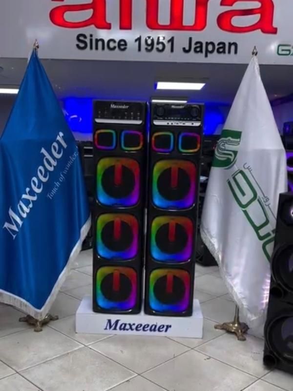 اسپیکر Dj برقی جفتی و پخش کننده خانگی سونیا مکسیدر|سیستم صوتی خانگی|لاهیجان, گلستان|دیوار