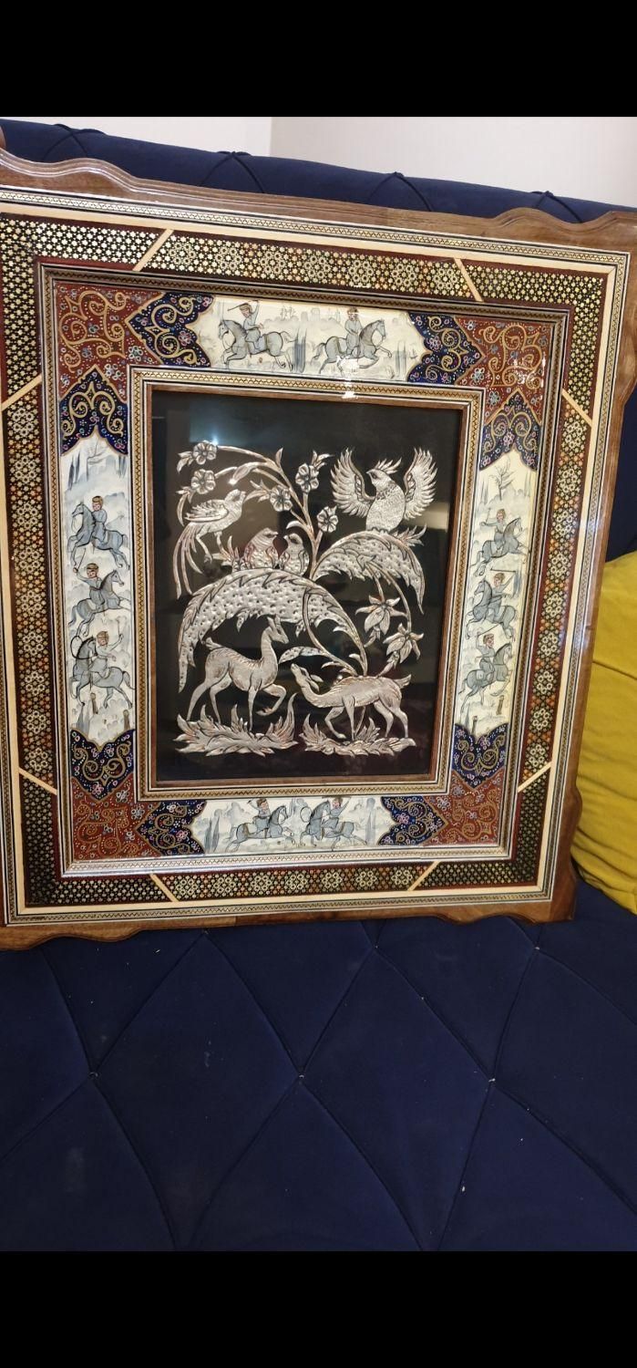 تابلو دست ساز اصفهان اندازه۴۷ در۵۵|تابلو، نقاشی و عکس|تهران, میرداماد|دیوار