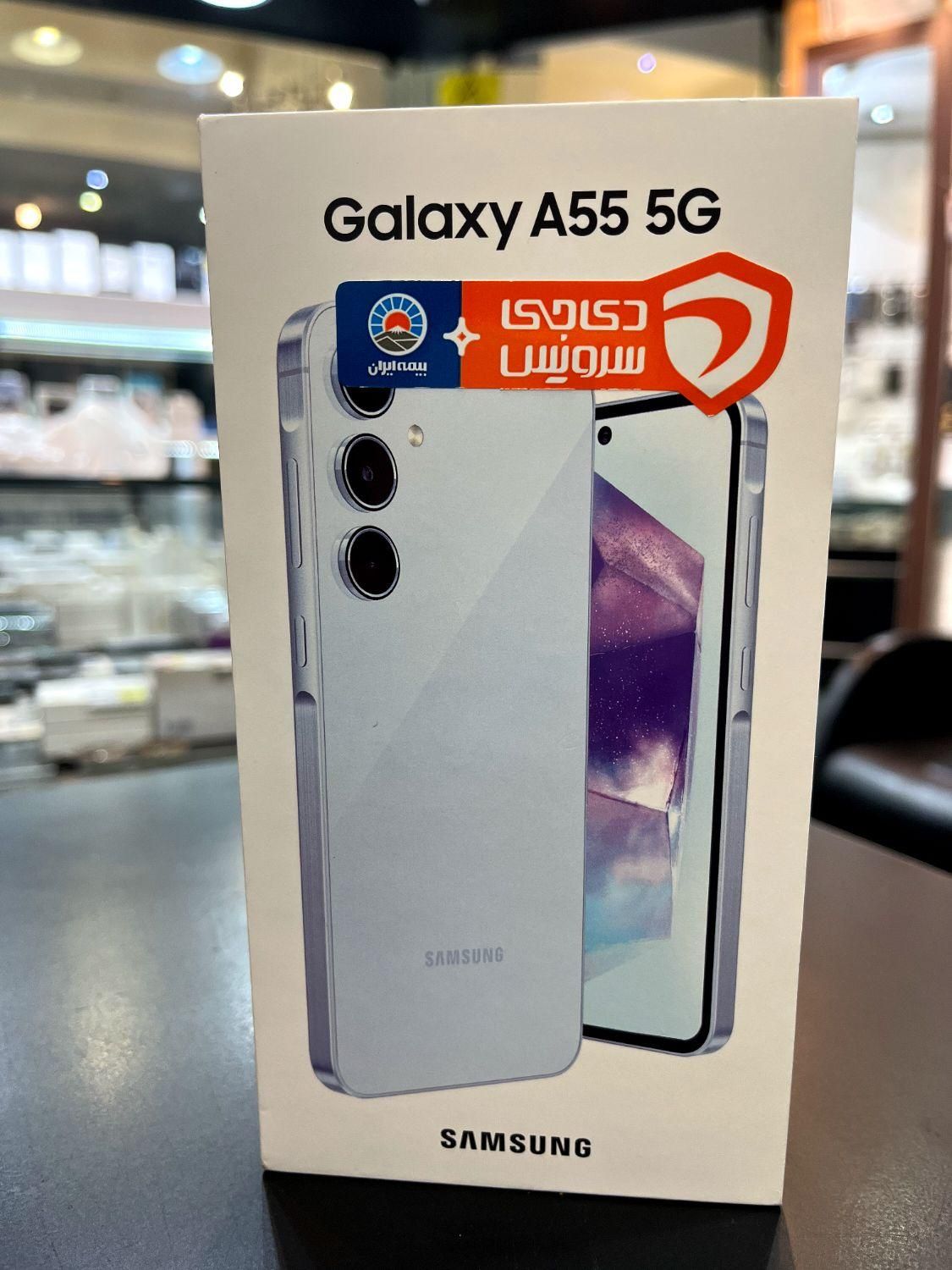 سامسونگ سامسونگ Galaxy A55 با حافظهٔ۲۵۶ گیگابایت|موبایل|تهران, میرداماد|دیوار