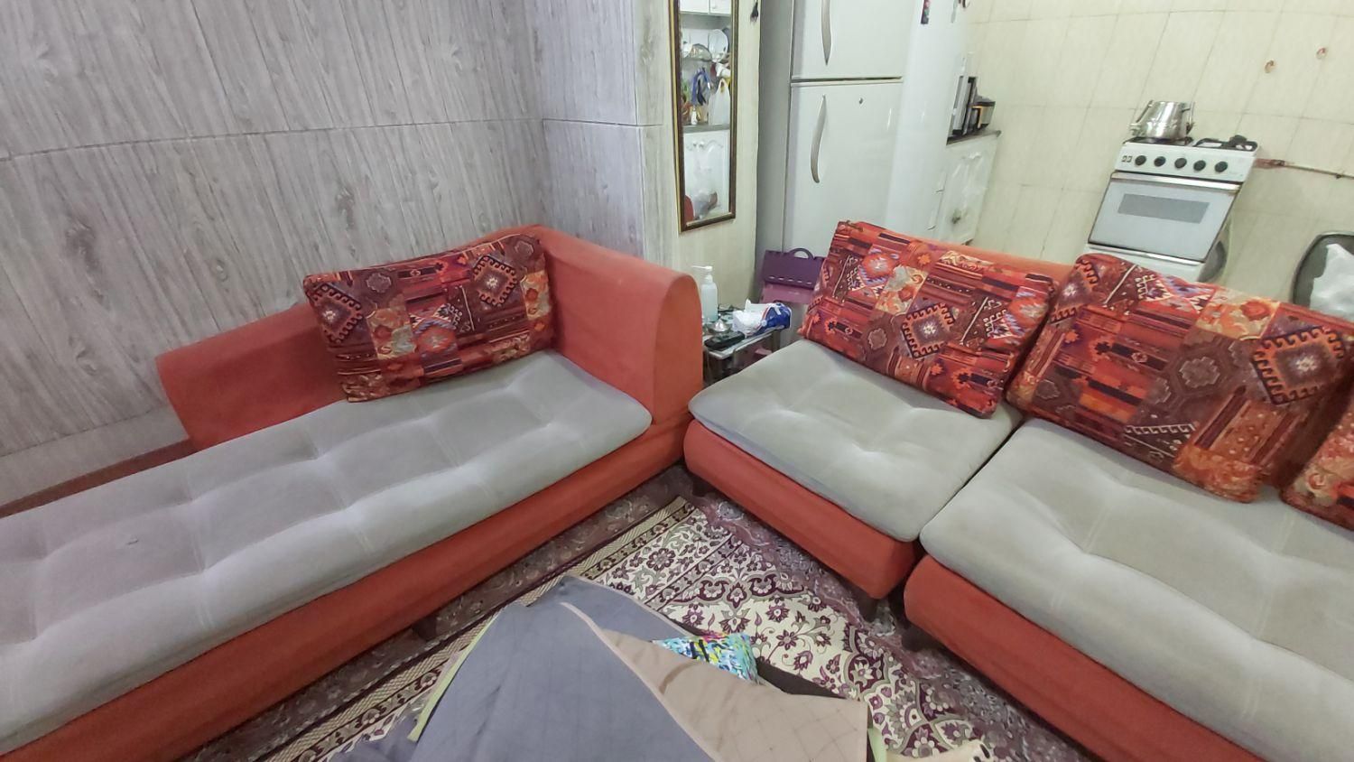فروش مبلمان9نفره کارکرده|مبلمان خانگی و میز عسلی|تهران, صفا|دیوار