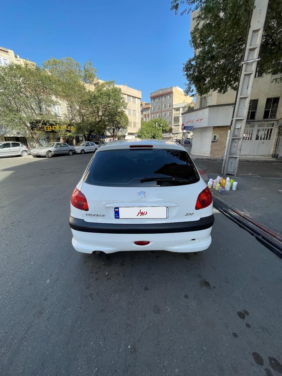 پژو 206 مدل 89 تیپ2|خودرو سواری و وانت|تهران, بهداشت|دیوار