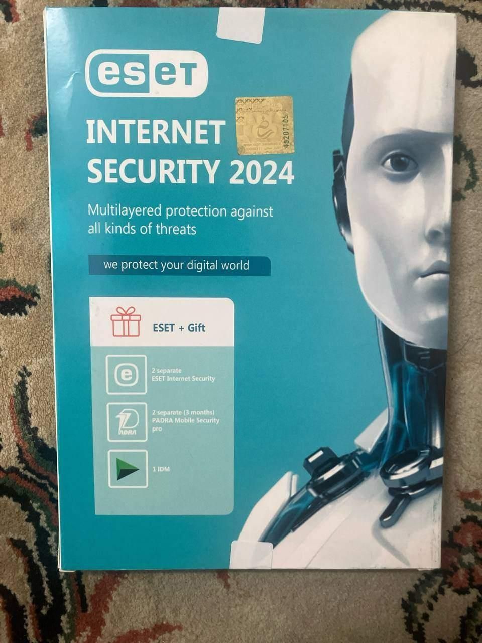 آنتی ویروس اورجینال ESET INTERNET SECURITY|قطعات و لوازم جانبی رایانه|تهران, نواب|دیوار