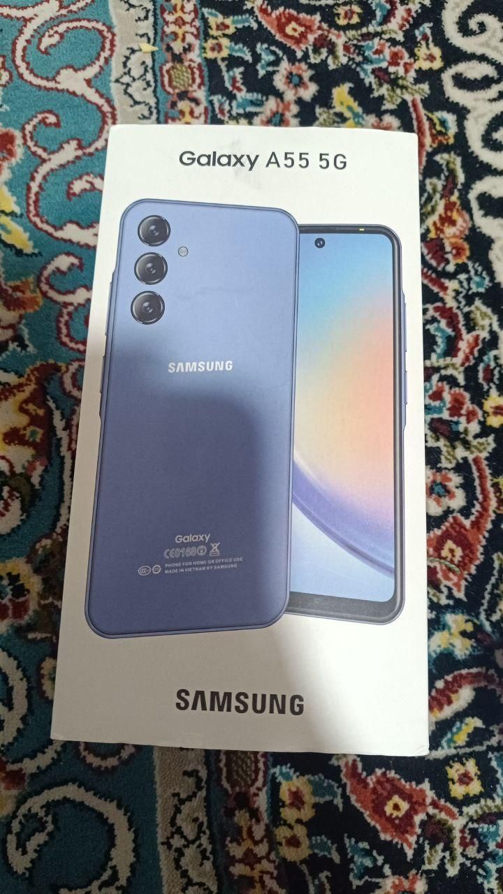 سامسونگ Galaxy A55 ۲۵۶ گیگابایت|موبایل|تهران, آهنگ|دیوار