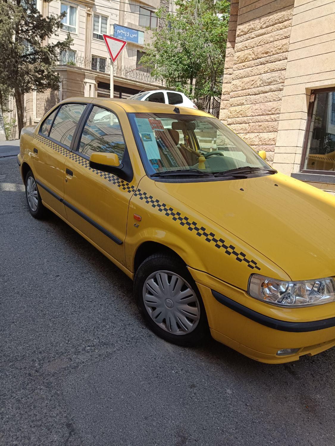 تاکسی سمند LX EF7، دوگانه سوز مدل ۱۴۰۰|خودرو سواری و وانت|تهران, گیشا (کوی نصر)|دیوار