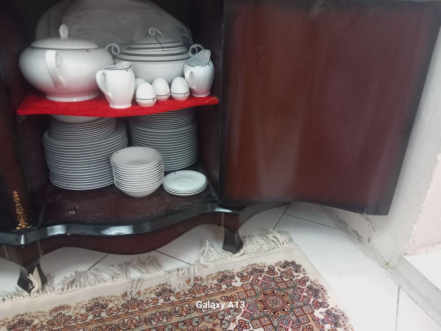 آینه کنسول (سه در) همراه یک کشو|بوفه، ویترین، کنسول|تهران, شهرک دانشگاه تهران|دیوار