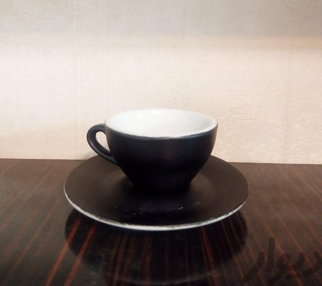 فنجان سرامیکی خارجی قاشق قهوه زیر لیوانی|ظروف سرو و پذیرایی|مشهد, ارشاد|دیوار