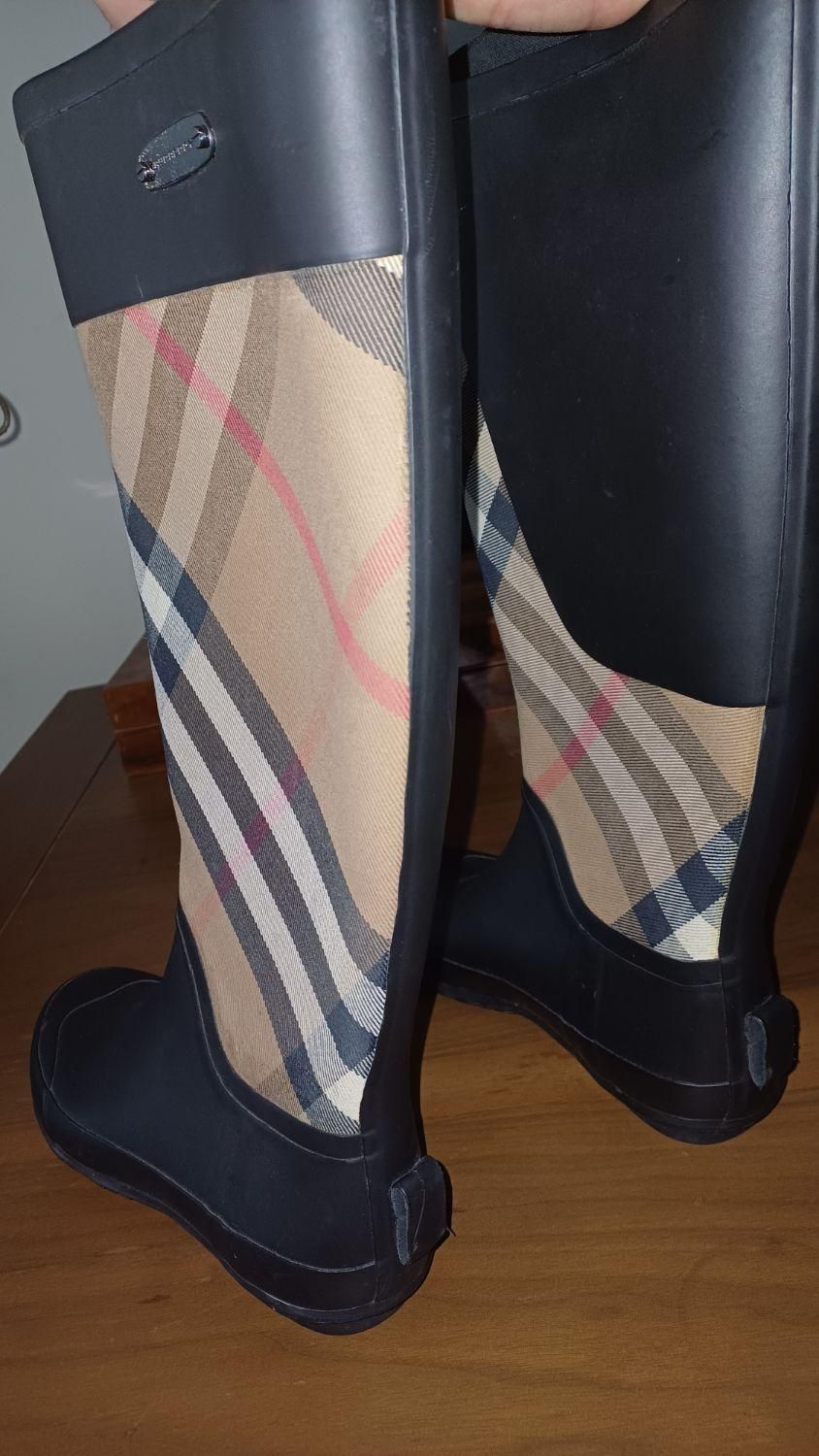 size 36 burberry Rain Boot black|کیف، کفش، کمربند|تهران, نواب|دیوار