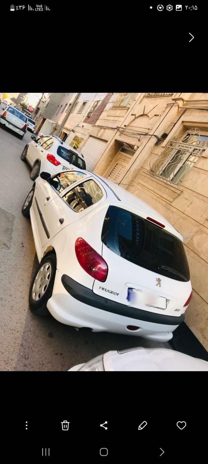 پژو 206 تیپ ۲، مدل ۱۳۸۹|خودرو سواری و وانت|اردبیل, |دیوار