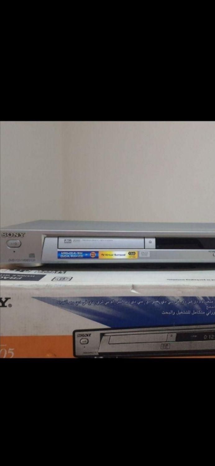 ویدئو DVD سونی با ریموت کنترل نو (تخفیف خورده)|پخش‌کننده DVD و ویدیو|شاهین‌شهر, مخابرات (شهید بهشتی)|دیوار