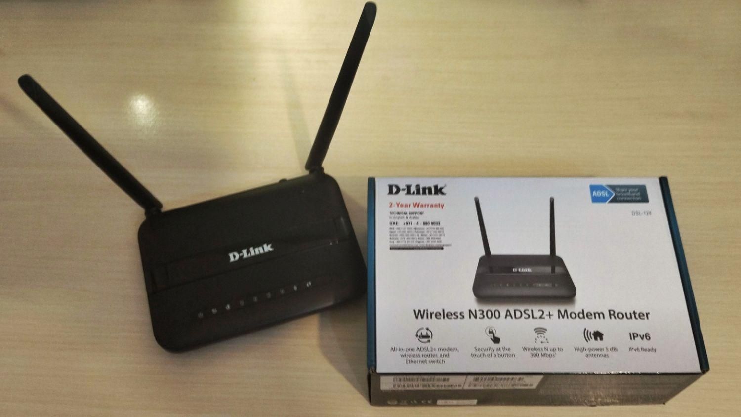 مودم دی لینک ADSL Dlink|مودم و تجهیزات شبکه|تهران, دولت‌آباد|دیوار