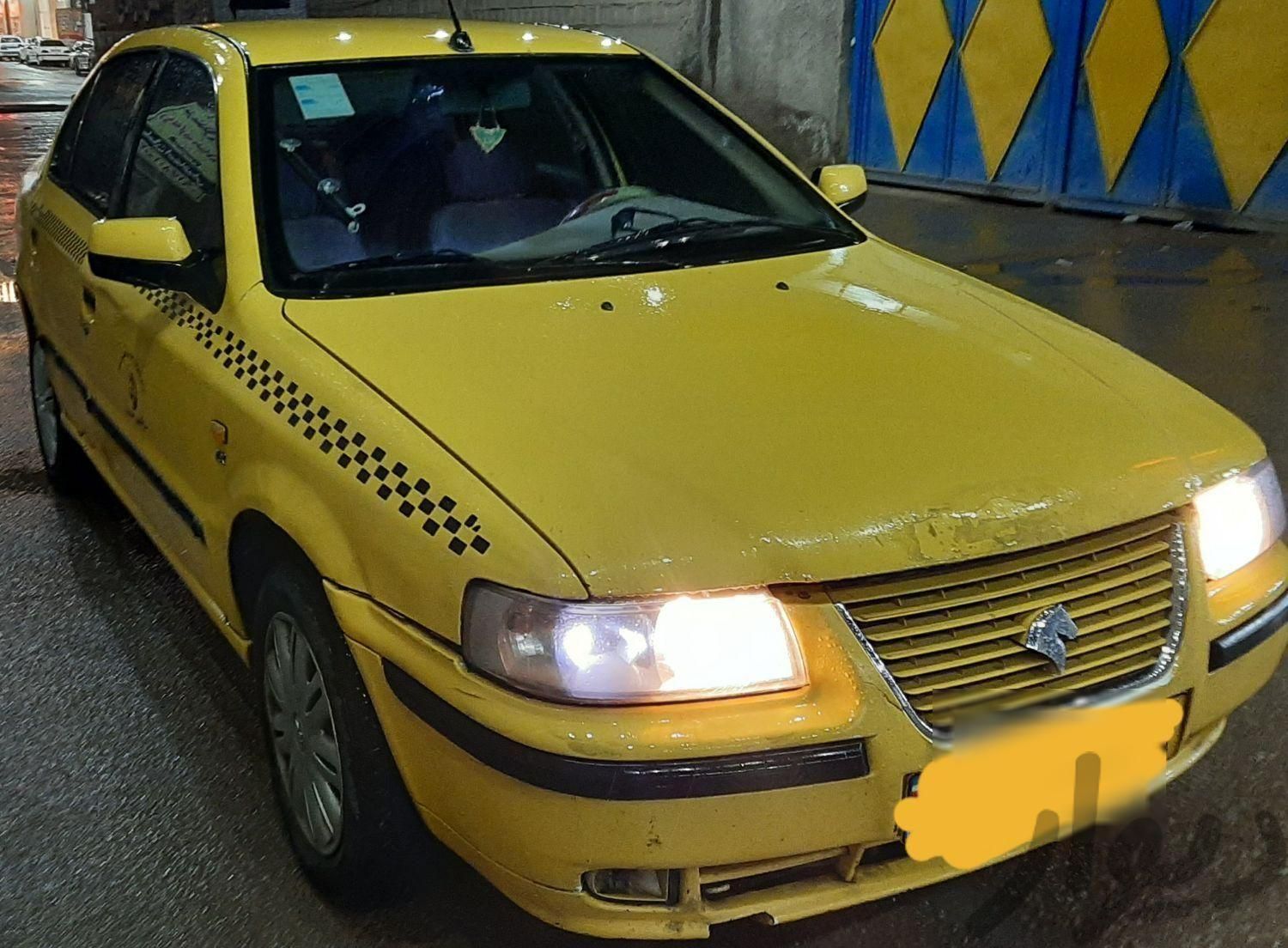 تاکسی سمند LX EF7 گازسوز، مدل ۱۳۹۵