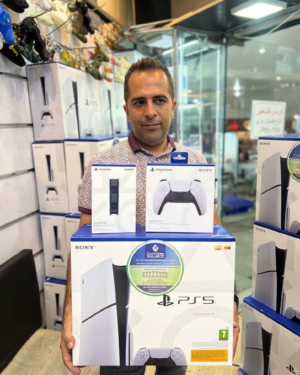 کنسول بازی PS5 اسلیم بدون‌ چک ضامن پیش پرداخت PS4|کنسول، بازی ویدئویی و آنلاین|تهران, شهرک غرب|دیوار