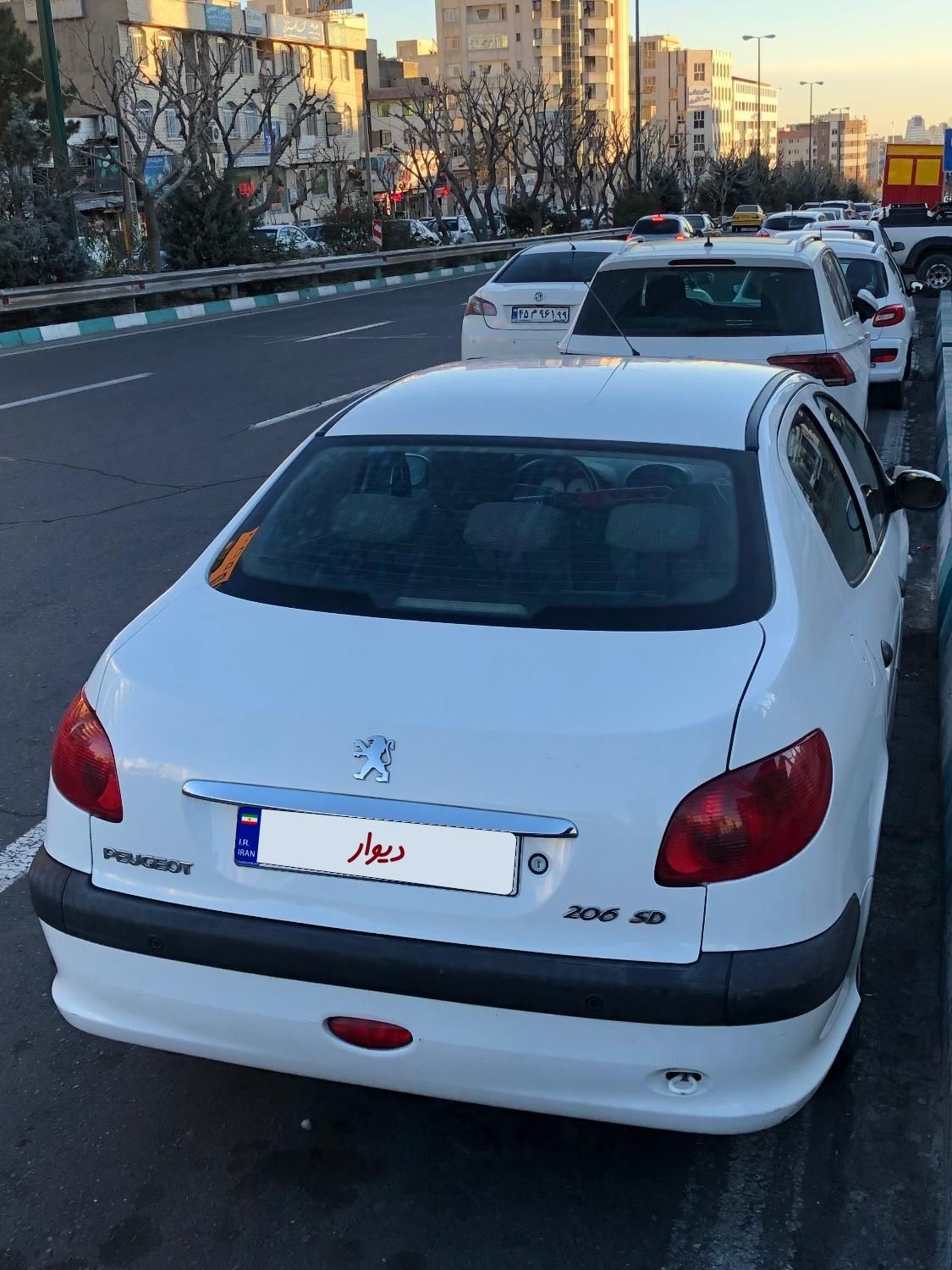پژو 206 SD V8 مدل ۱۳۹۶|خودرو سواری و وانت|تهران, پونک|دیوار