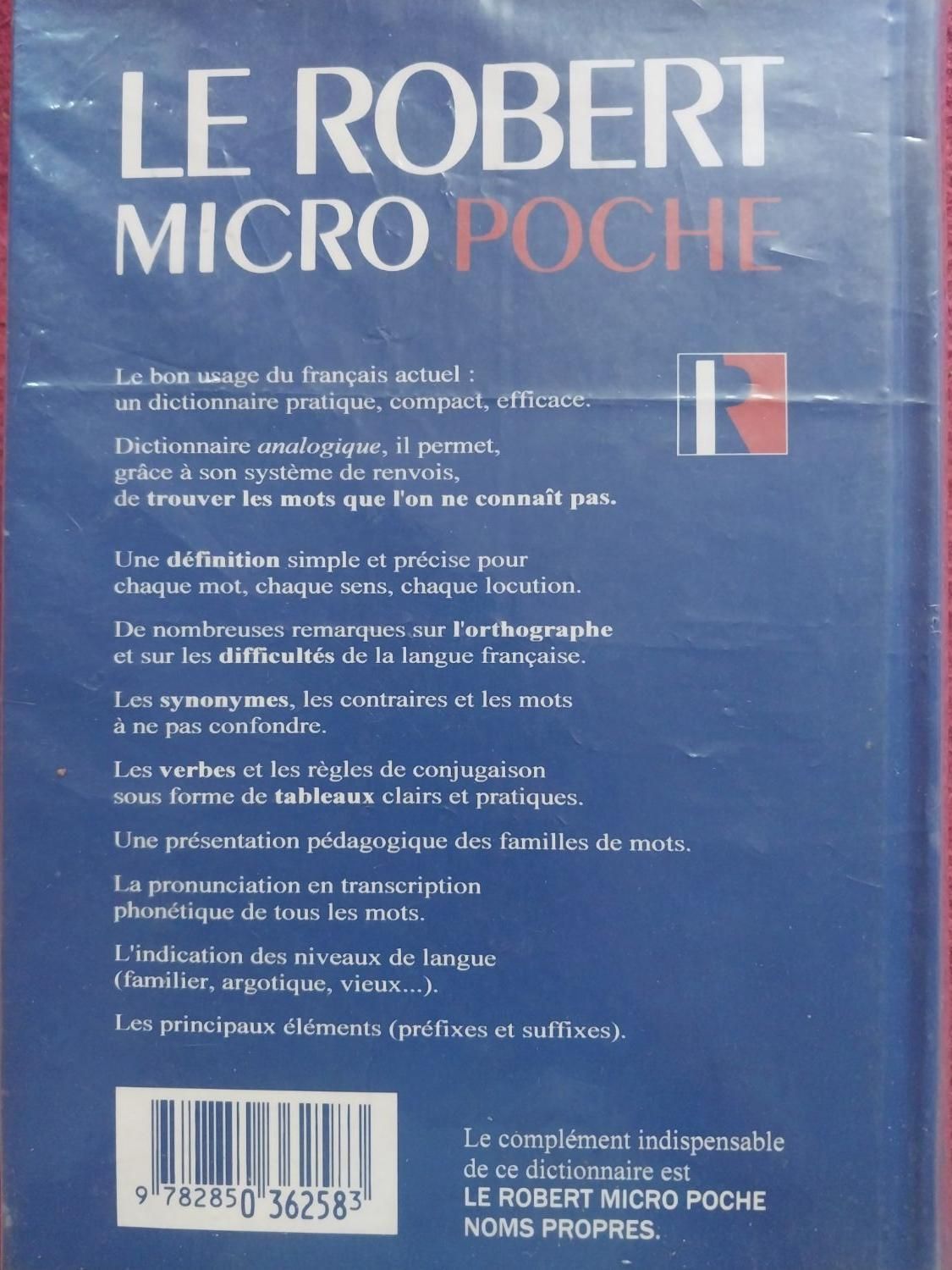 دیکشنری Le robert micro poche|کتاب و مجله آموزشی|تهران, صادقیه|دیوار