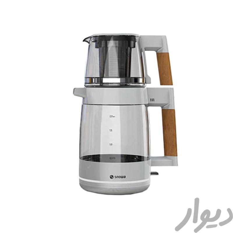 چای ساز شیشه آلمانی اسنوا مدل GS1650WE با گارانتی|سماور، چای‌ساز و قهوه‌ساز|تهران, پونک|دیوار
