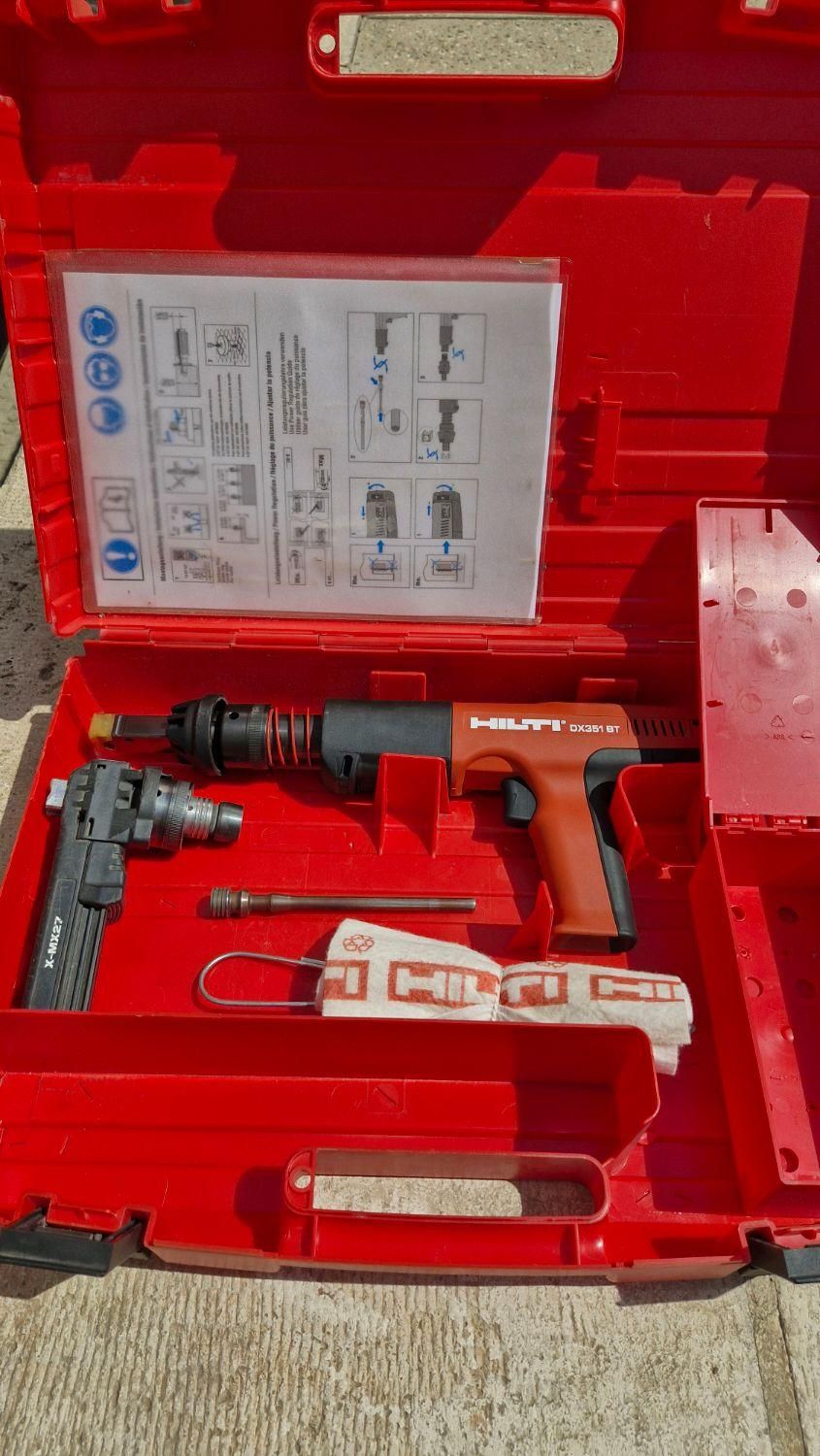 تفنگ میخکوب چاشنی خور هیلتی HILTI DX 351-BT|ابزارآلات|تهران, ونک|دیوار