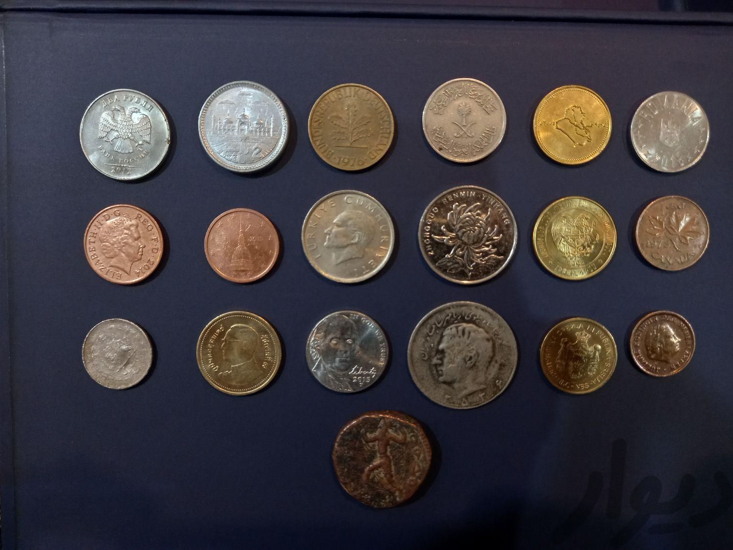 سکه های قدیمی همه خارجی و اصل|سکه، تمبر و اسکناس|سیرجان, |دیوار