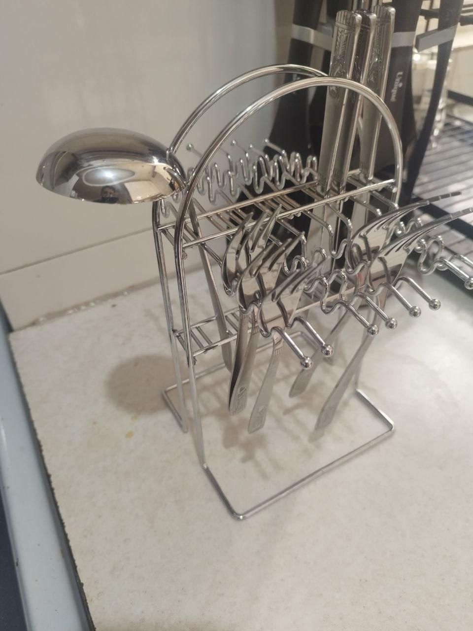 آبچکان و نظم دهنده قاشق و چنگال استیل|آب‌چکان و نظم‌دهنده ظروف|تهران, شارق شرقی|دیوار
