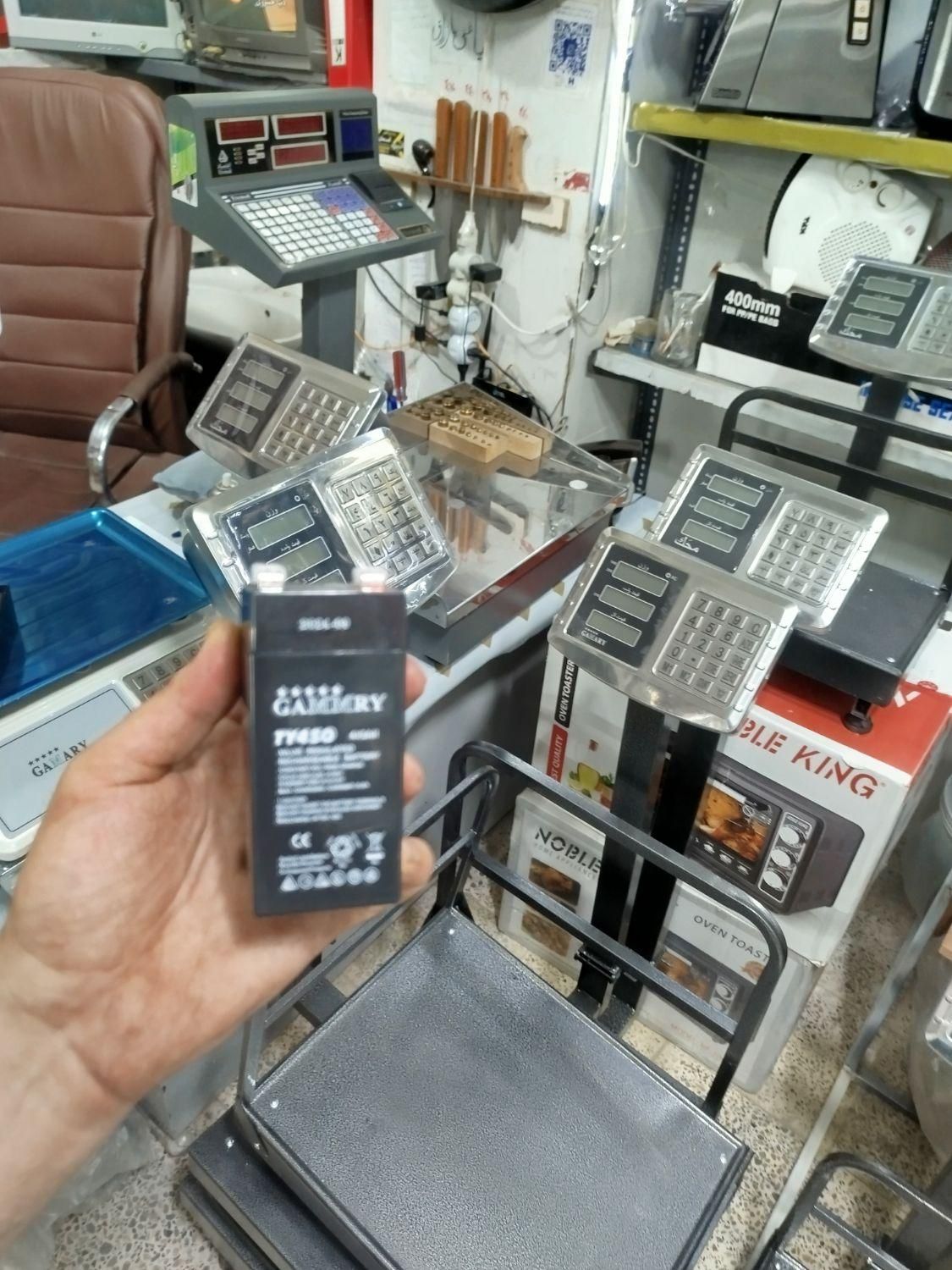 باطری ترازو باسکول نو اک|فروشگاه و مغازه|شاهرود, |دیوار