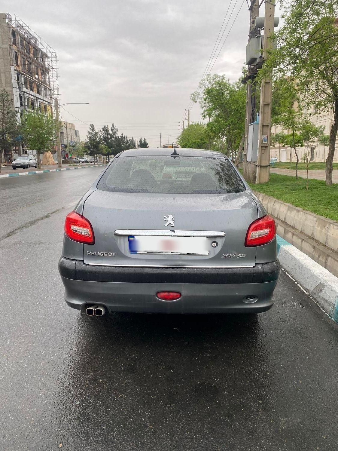 پژ‌و۲۰۶ تیپ ۵ sd. v2|خودرو سواری و وانت|تهران, خانی‌آباد|دیوار