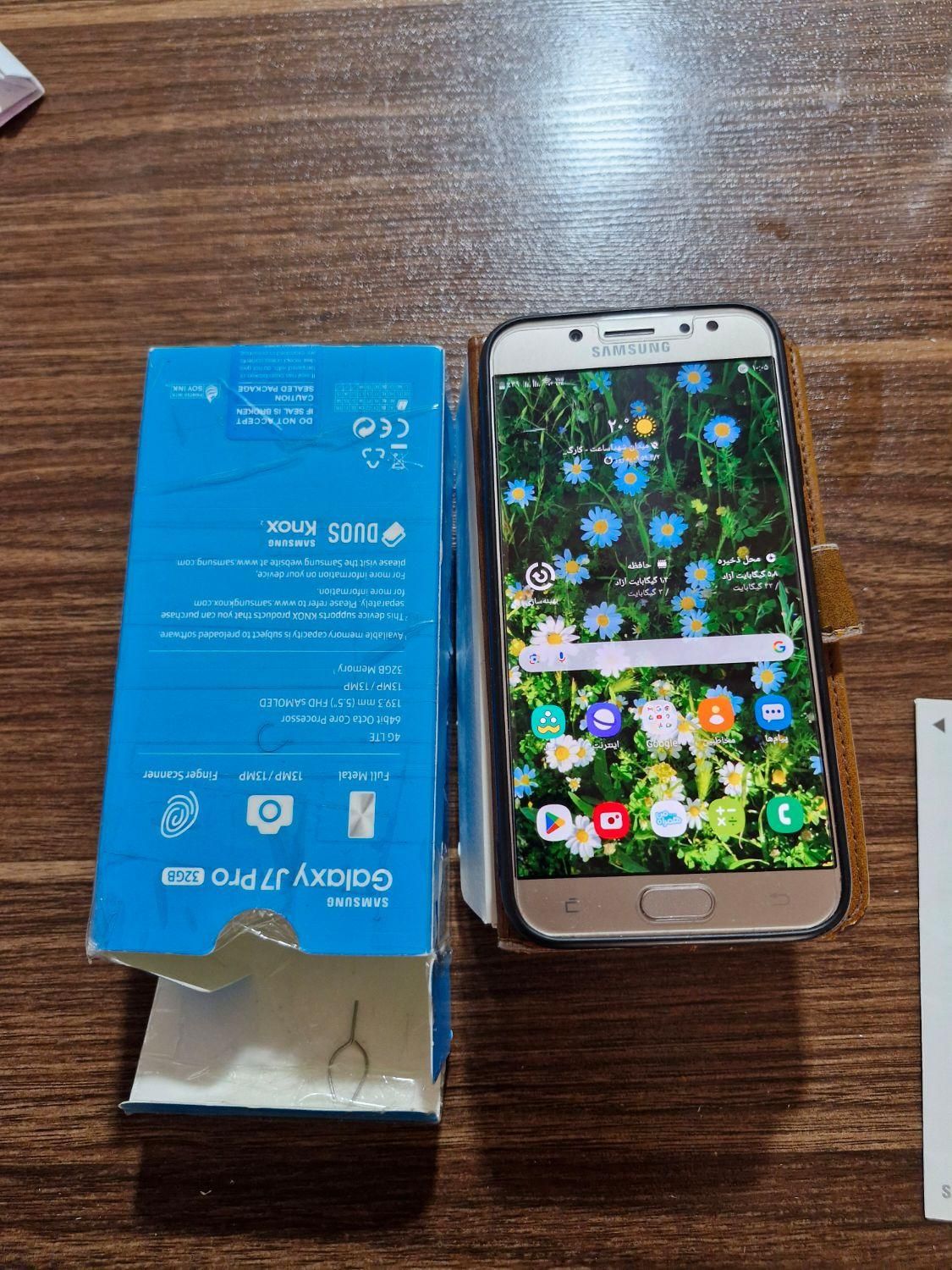 گوشی سامسونگ j7pro2017درحدنو اصل ویتنام رنگ طلایی|موبایل|محمدیه-قزوین, |دیوار