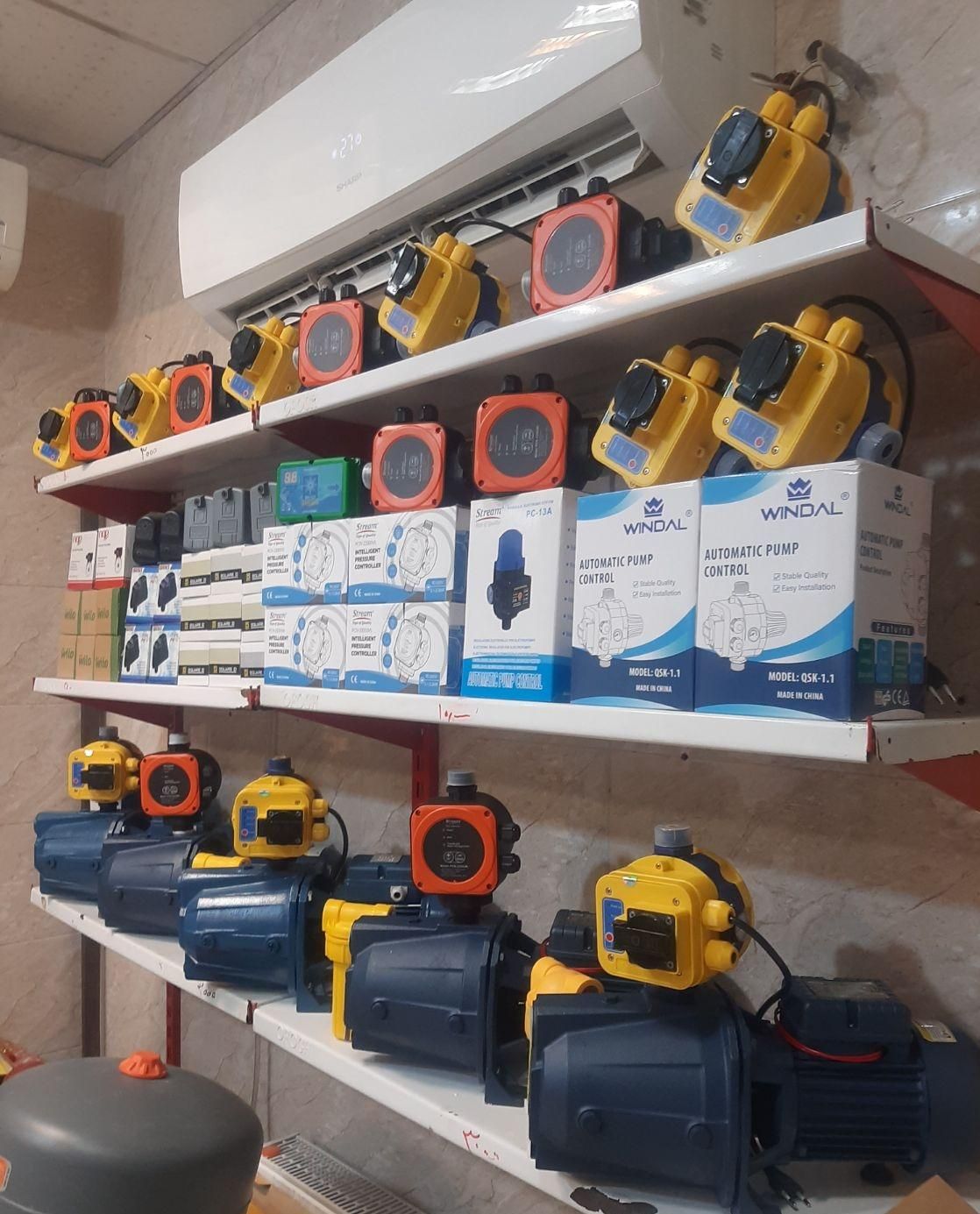 پمپ اب و ست کنترل (دیجیتال) یک سال گارانتی|مصالح و تجهیزات ساختمان|قم, انسجام|دیوار