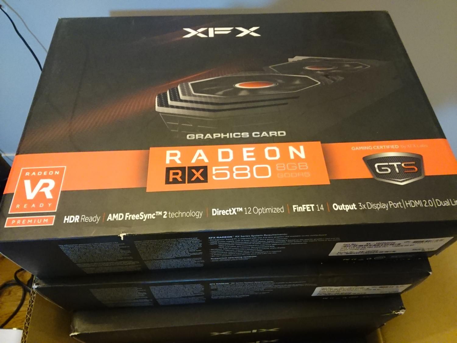 کارت گرافیک +xfx rx580 oc در حد.|قطعات و لوازم جانبی رایانه|تهران, بلوار کشاورز|دیوار