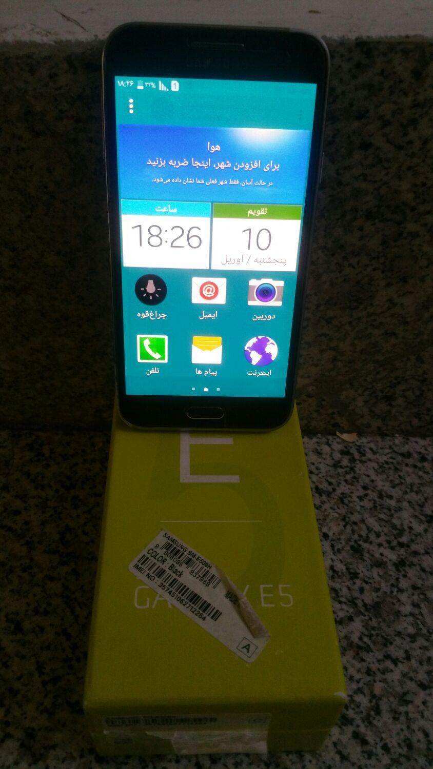 سامسونگ Galaxy E5 با حافظهٔ ۱۶ گیگابایت|موبایل|تهران, ائمه اطهار|دیوار