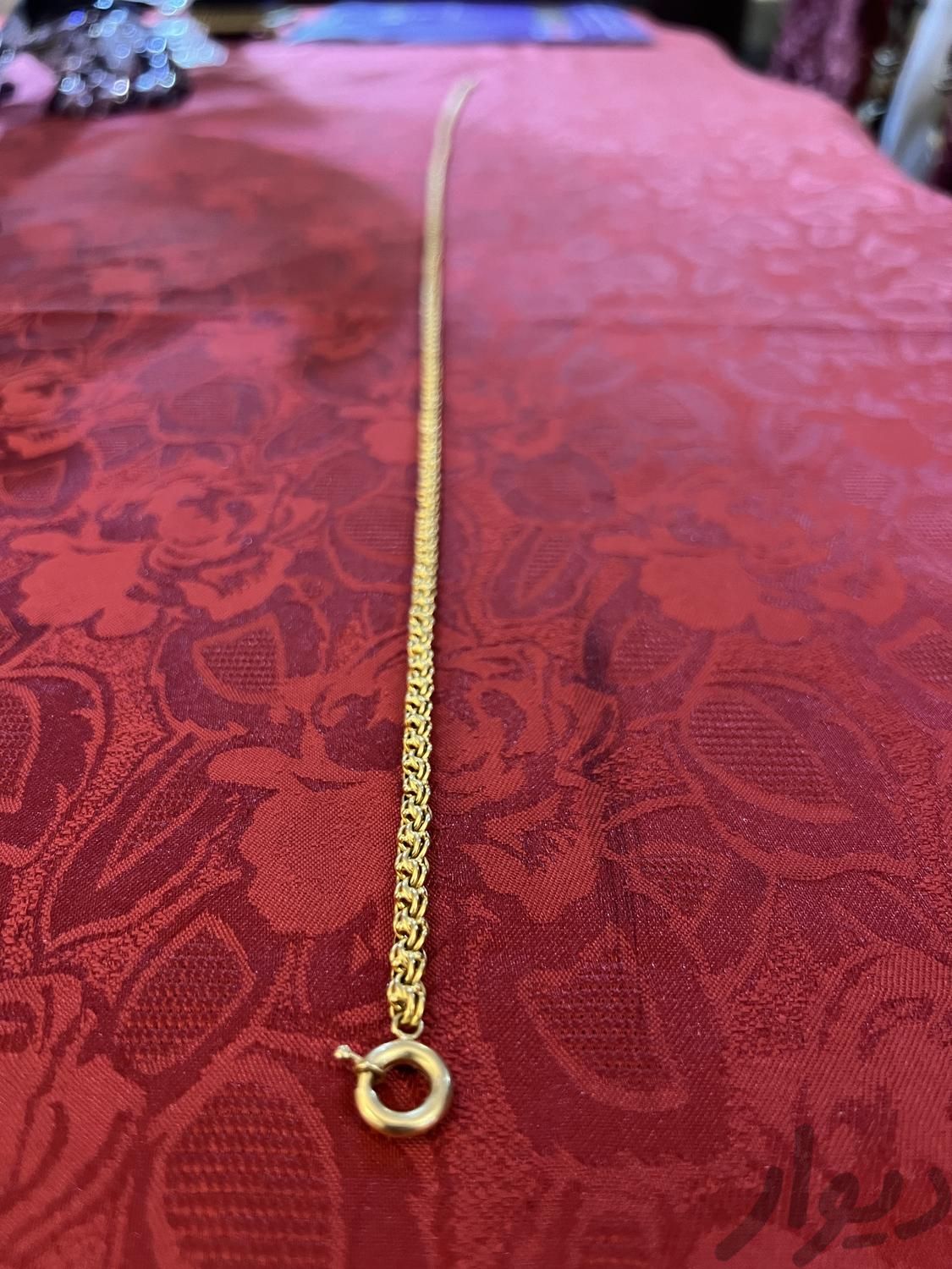 زنجیر داماس طلا|جواهرات|تهران, امامزاده حسن(ع)|دیوار