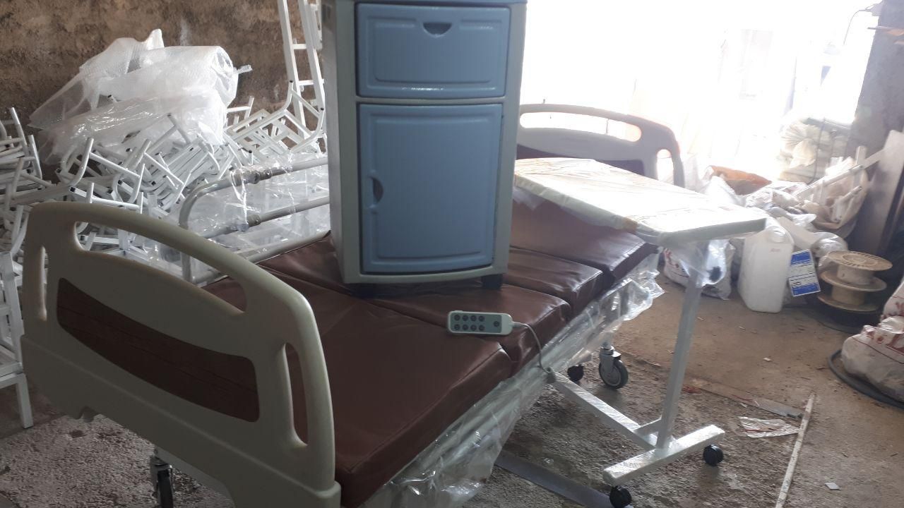 تخت خانگی بیمار تخت بیمارستانی تشک طبی میزغذا|حراج|تهران, الهیه|دیوار