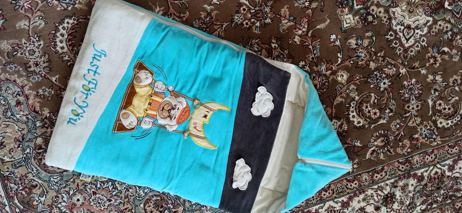 رختخواب نوزاد همراه قنداق فرنگی|اسباب و اثاث بچه|تهران, مجیدیه|دیوار