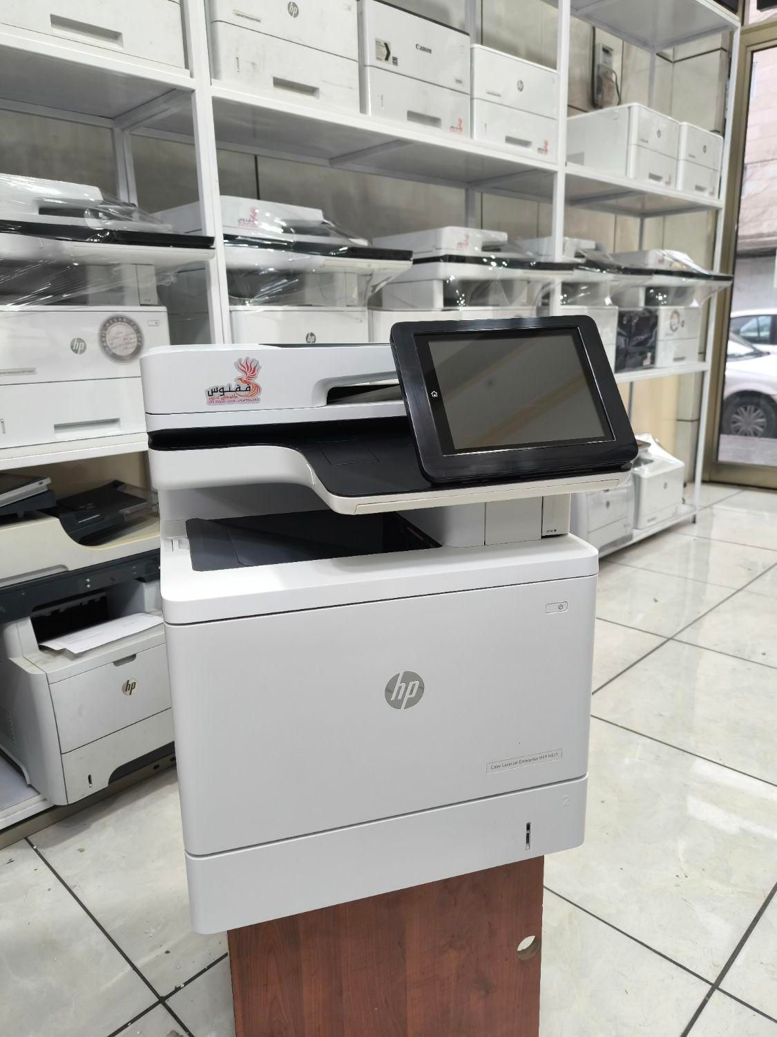 پرینتر ۴ کاره رنگی لیزری پرسرعت hp 577dn باگارانتی|پرینتر، اسکنر، کپی، فکس|تبریز, |دیوار