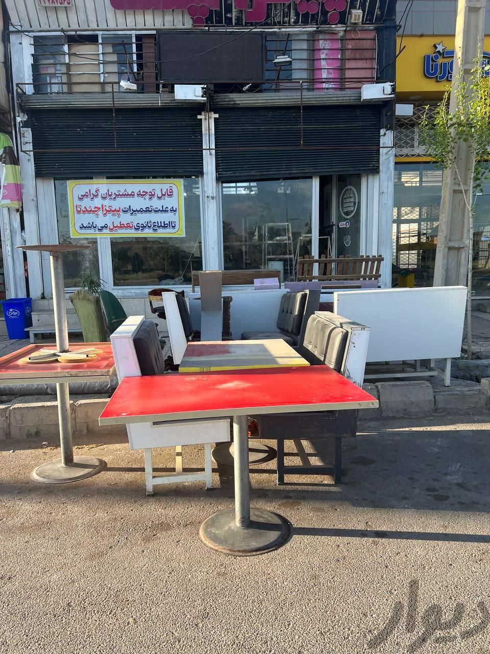 میز و نیمکت رستورانی|کافی‌شاپ و رستوران|قزوین, |دیوار