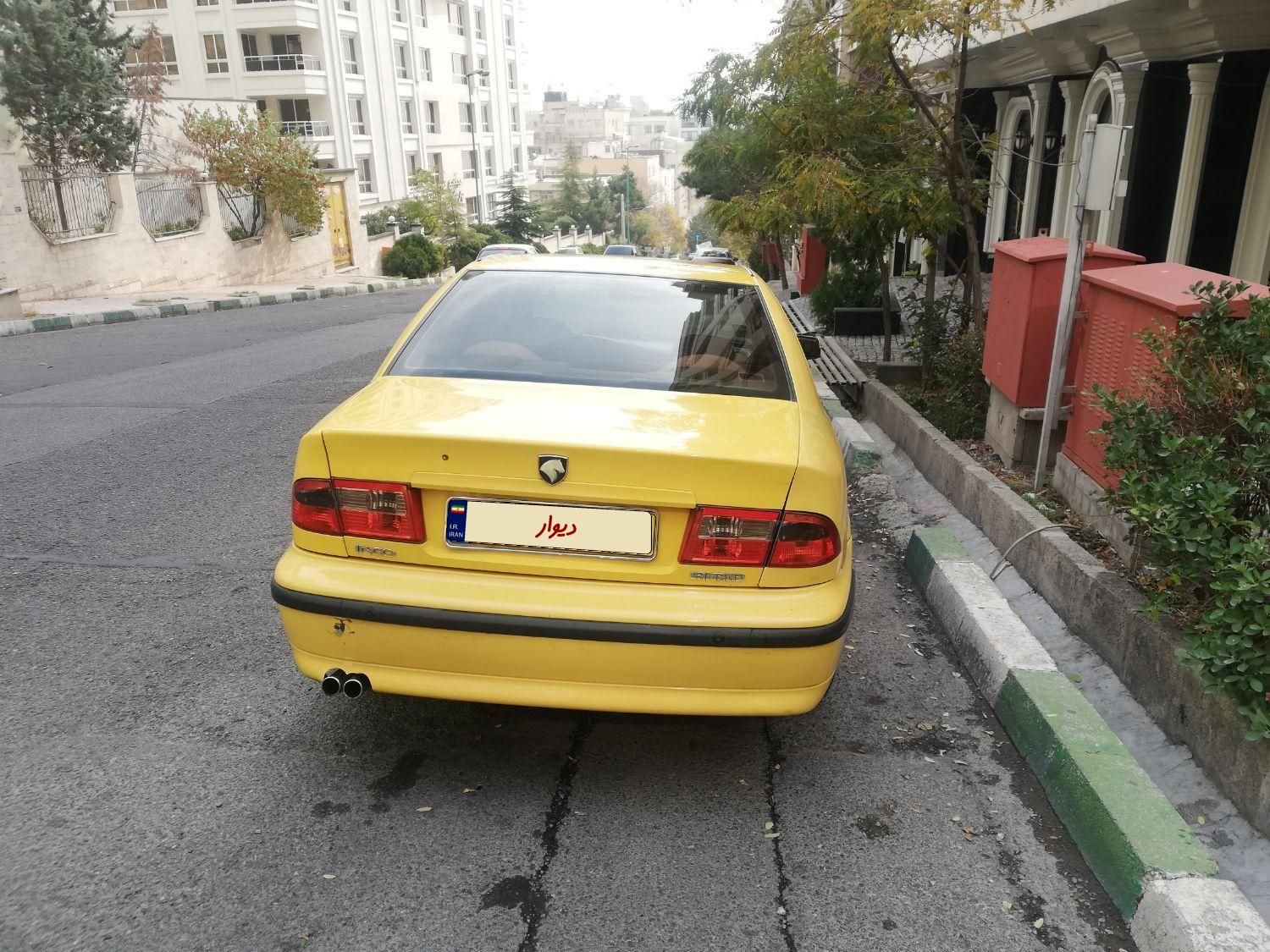 تاکسی گردشی سازمانی سمند LX EF7، مدل ۱۳۹۳|خودرو سواری و وانت|تهران, دانشگاه شریف|دیوار