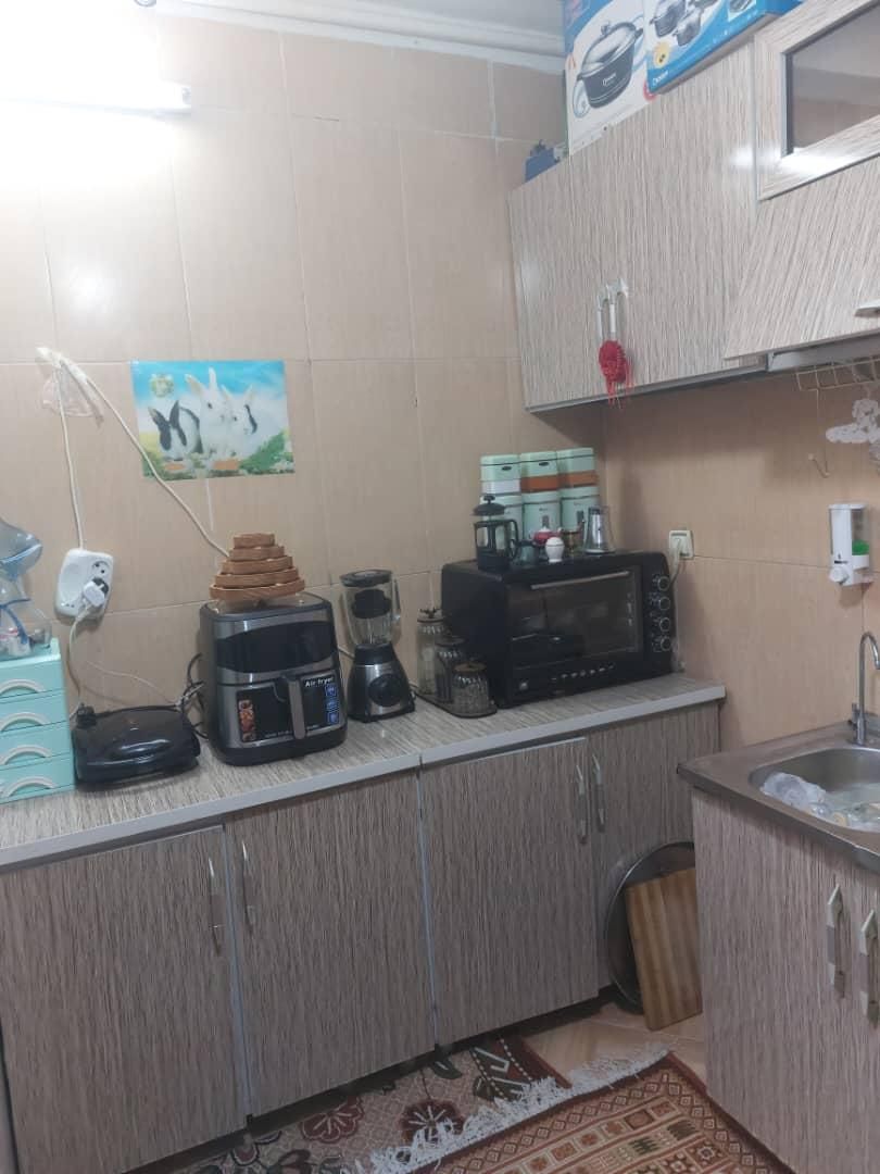کابینت فلز با درب ام دی اف|آب‌چکان و نظم‌دهنده ظروف|زاهدان, |دیوار