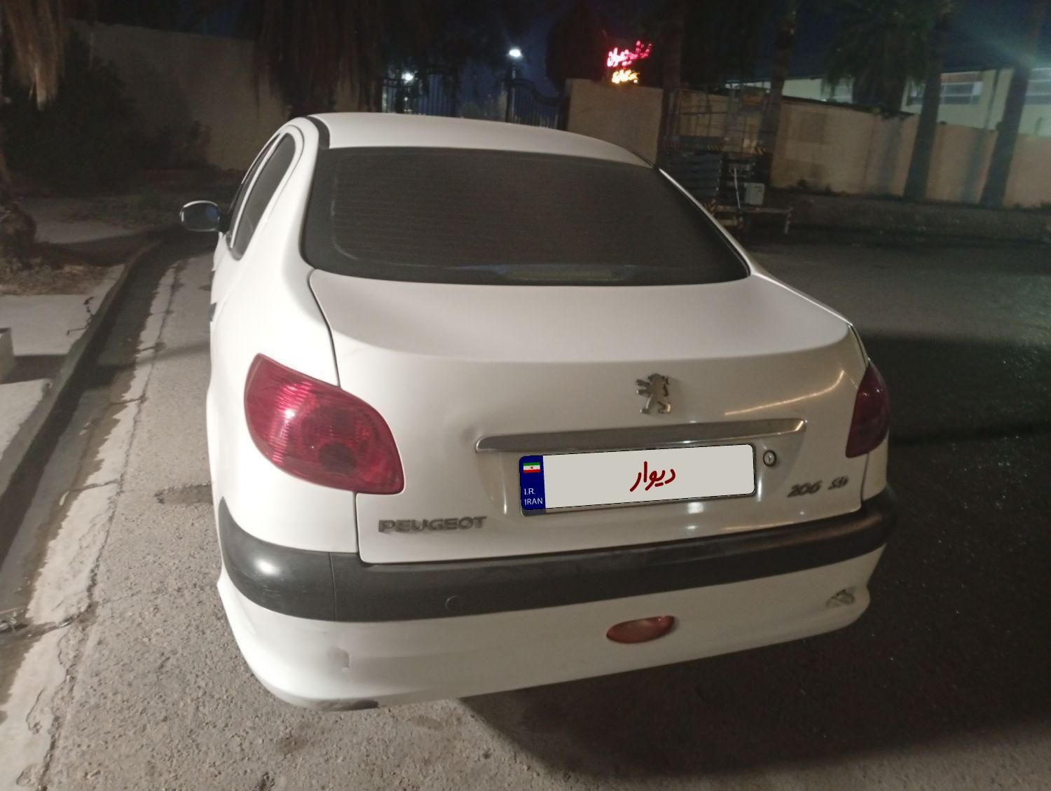 پژو 206 SD V8، مدل ۱۳۹۳|خودرو سواری و وانت|بندرعباس, |دیوار