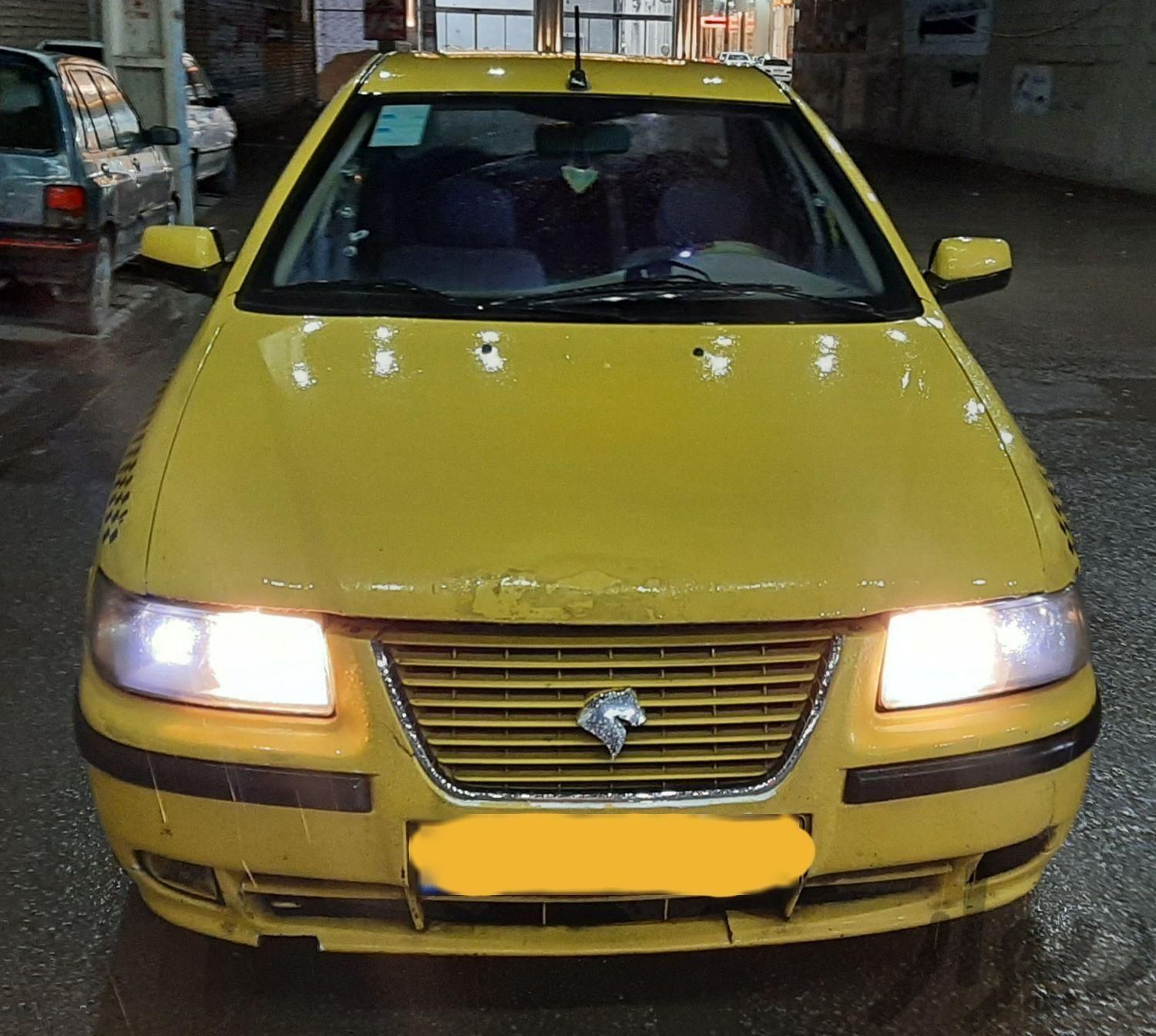 تاکسی سمند LX EF7 گازسوز، مدل ۱۳۹۵