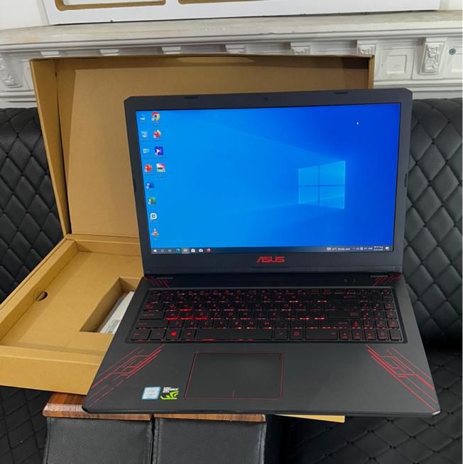 Asus fx570u i7 چهارگیگ گرافیک با جعبه درحد گیمینگ|رایانه همراه|رشت, پیرسرا|دیوار