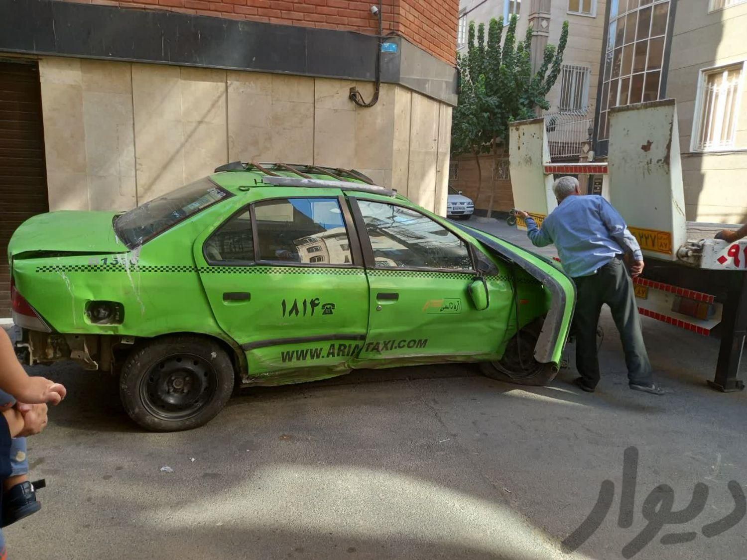سمند  دوگانه سوز، مدل ۱۳۹۰ تاکسی گردشی تهران