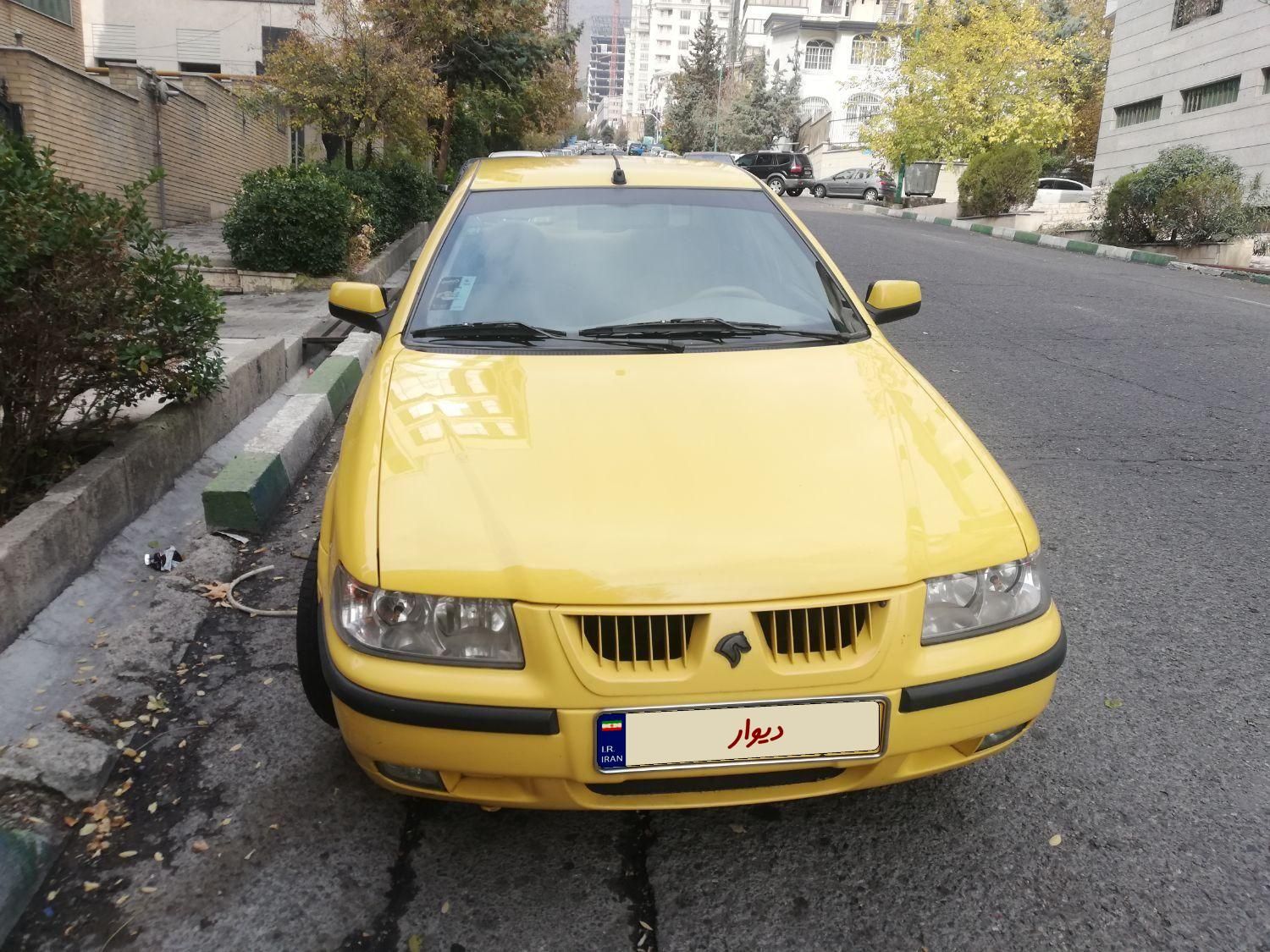 تاکسی گردشی سازمانی سمند LX EF7، مدل ۱۳۹۳|خودرو سواری و وانت|تهران, دانشگاه شریف|دیوار
