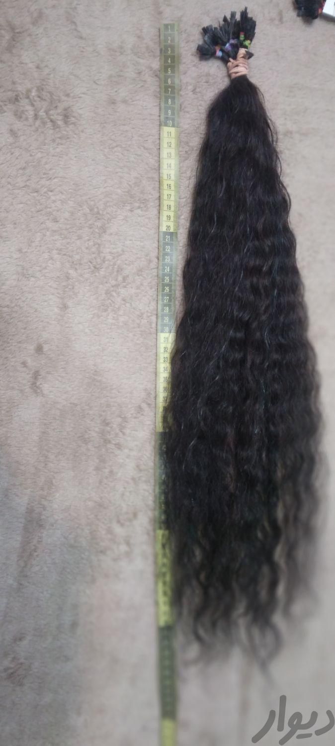 فروش ۱۰۰شاخه موی طبیعی فر سیم تلفنی قد ۶۵|وسایل آرایشی، بهداشتی و درمانی|تهران, تهرانپارس غربی|دیوار