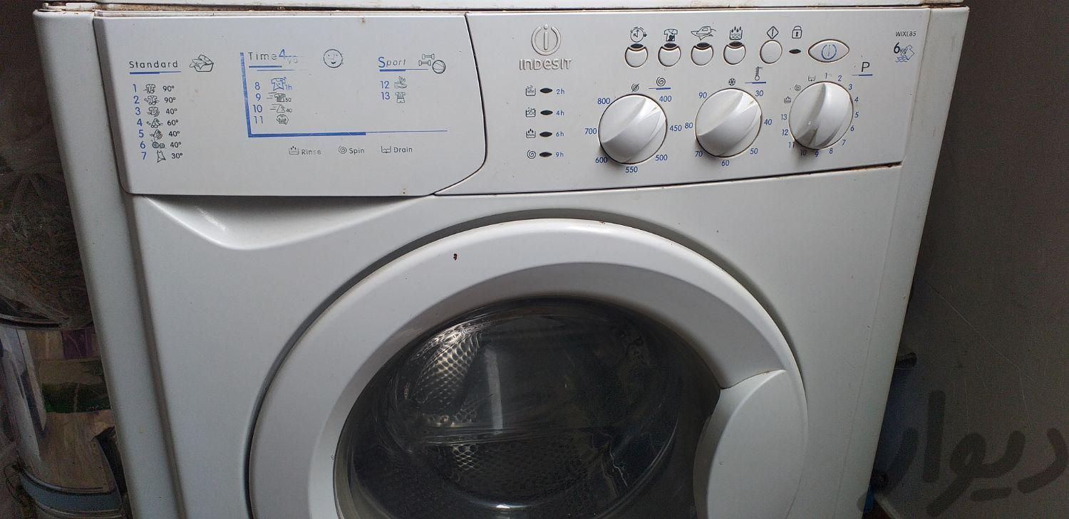ماشین لباسشویی ایندزیت|ماشین لباسشویی و خشک‌کن لباس|مشهد, بلال|دیوار