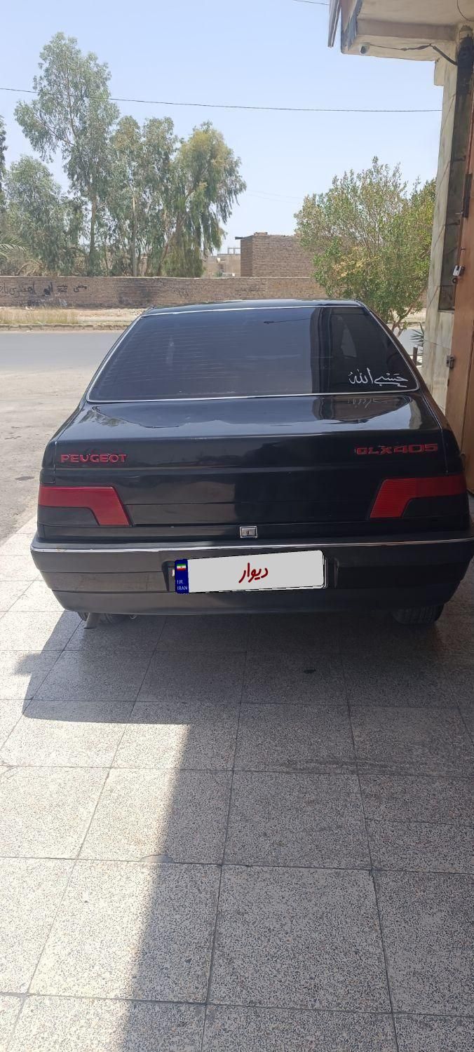 پژو 405 مدل 83 رنگ مشکی کارت سوخت کدینگ سراوان|خودرو سواری و وانت|سراوان, |دیوار