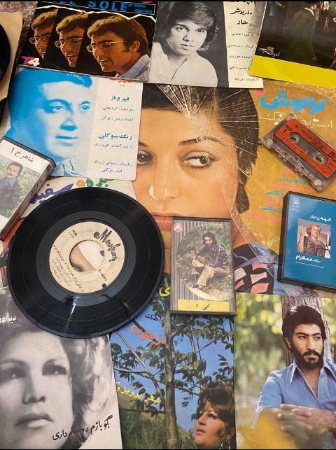 خریدار و فروش صفحه گرام گرامافون سنگی نوارکاست|کلکسیون اشیاء عتیقه|تهران, آجودانیه|دیوار