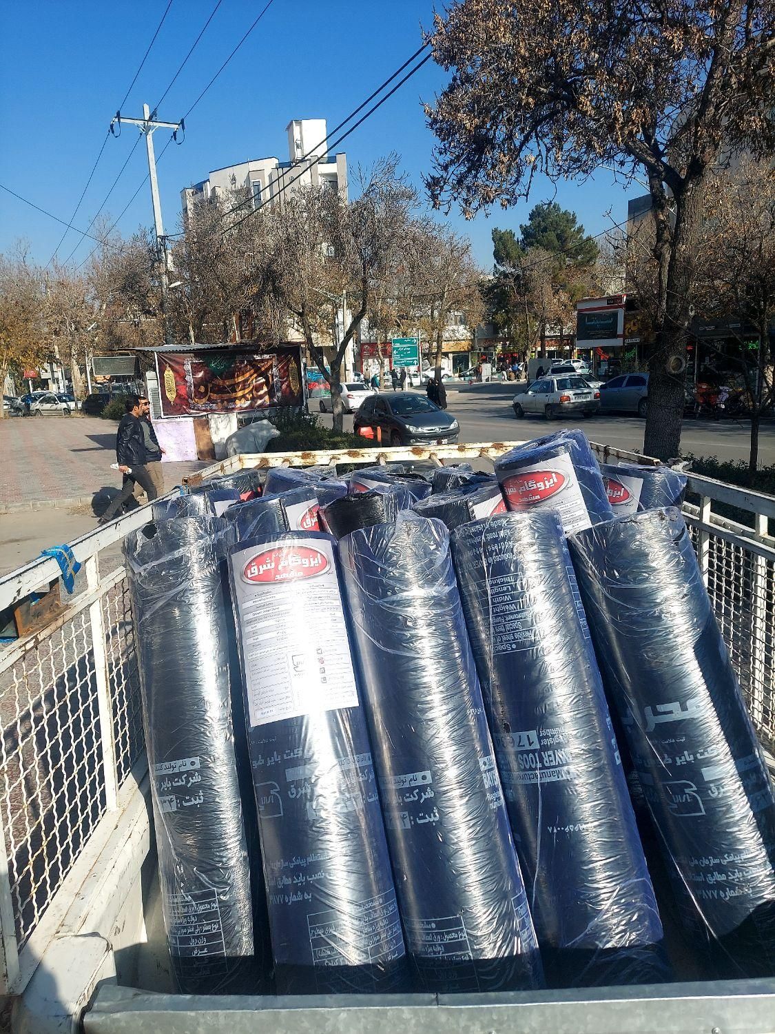 ایزوگام شرق مشهد به نرخ درب کارخانه|مصالح و تجهیزات ساختمان|بجنورد, |دیوار