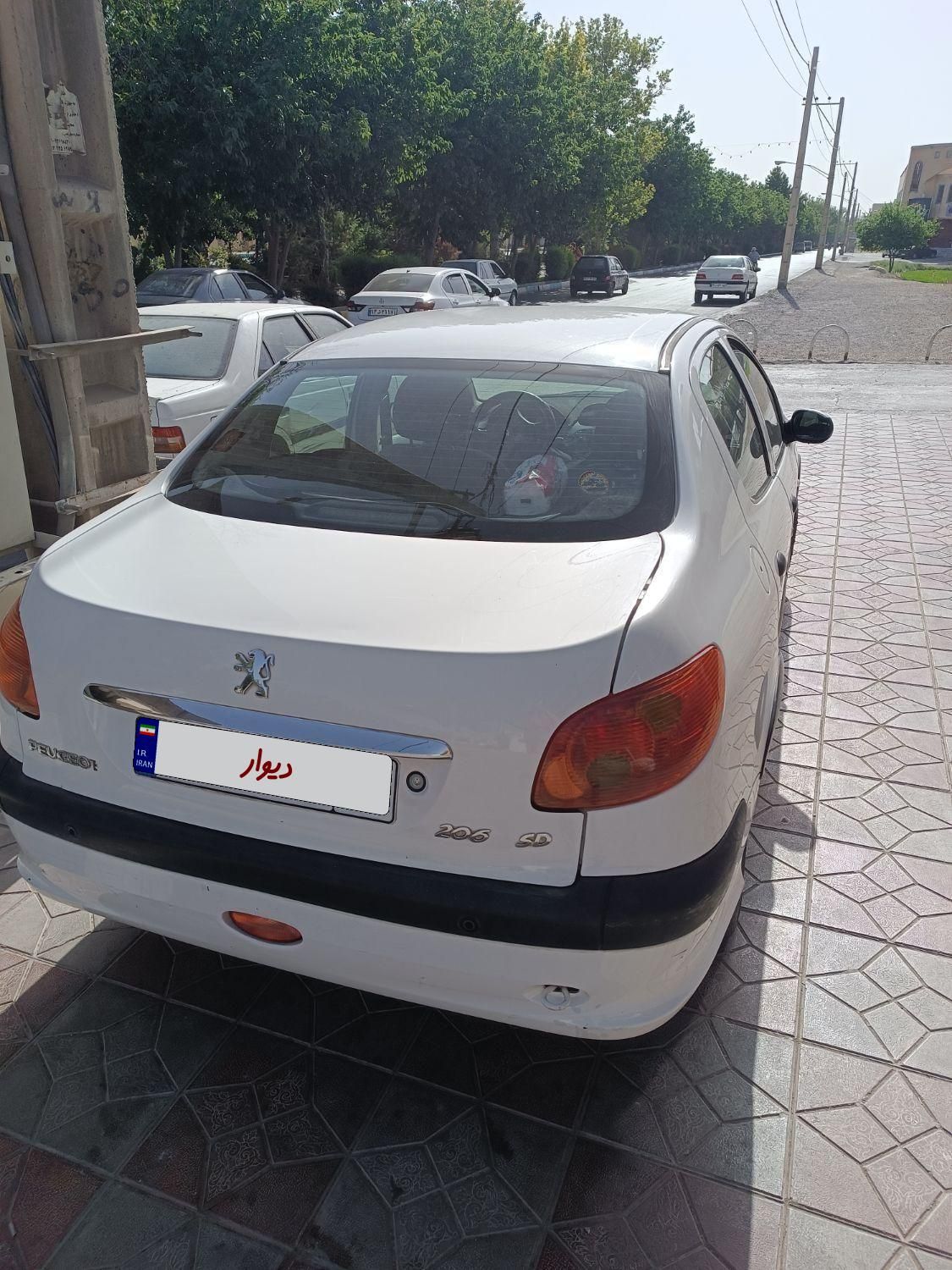 پژو 206 SD V8، مدل ۱۳۹۳|خودرو سواری و وانت|نجف‌آباد, نجف‌آباد|دیوار