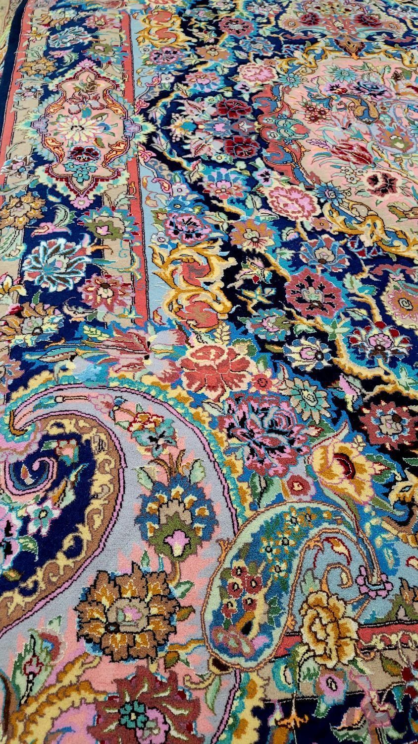 جفت فرش دستباف ۶متری سالاری تبریز ۴۰رج فرش دستبافت|فرش|تهران, پونک|دیوار