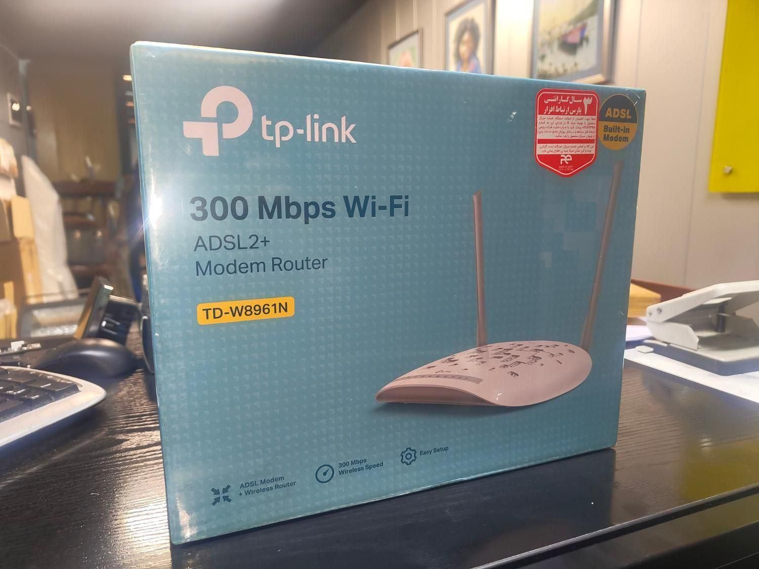 روتر TP-Link td-w8961n|مودم و تجهیزات شبکه|تهران, اراج|دیوار
